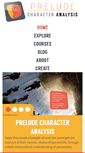 Mobile Screenshot of preludecharacteranalysis.com